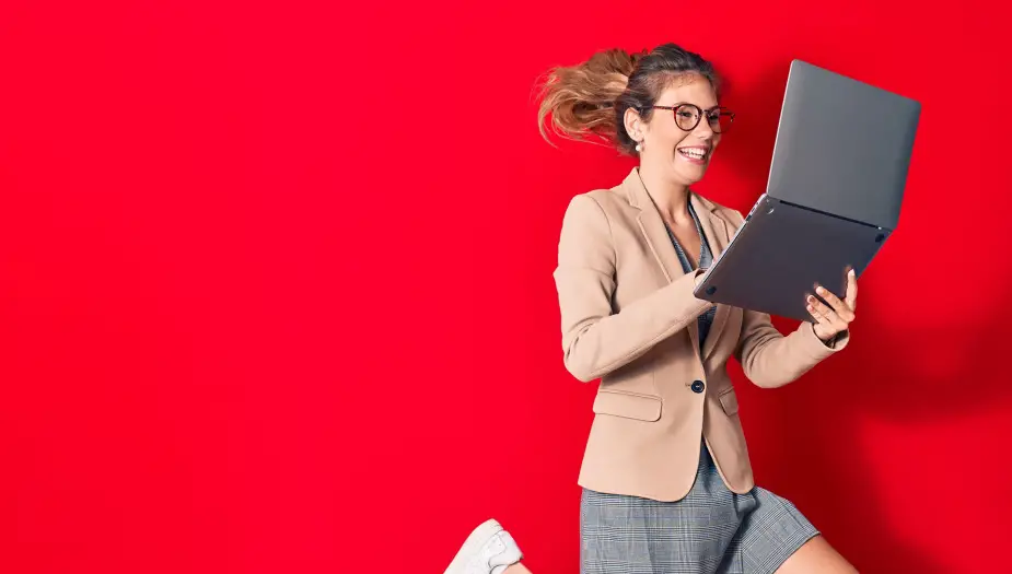 woman working out how to deal with a red personality