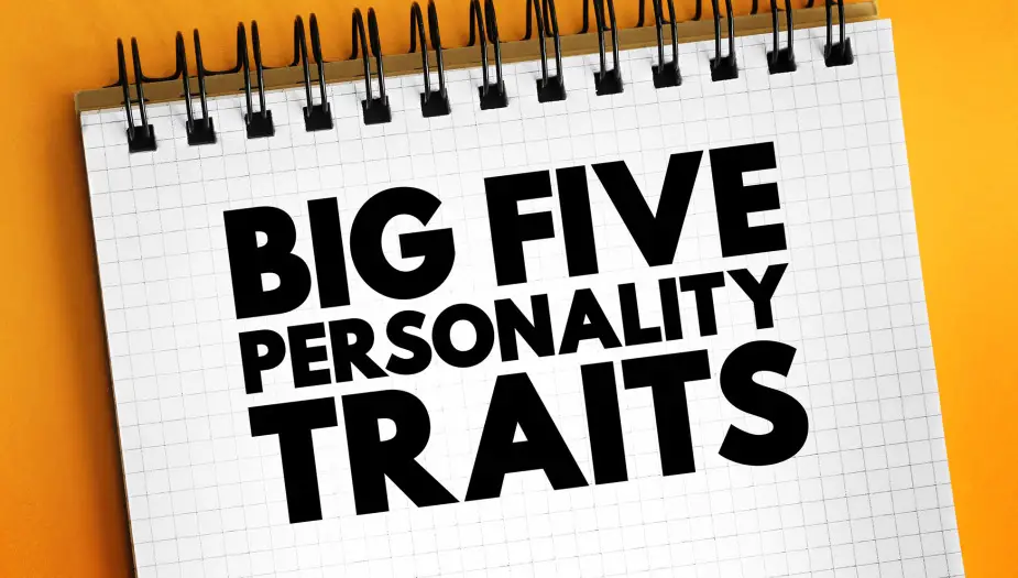 what are the top 3 big 5 personality traits